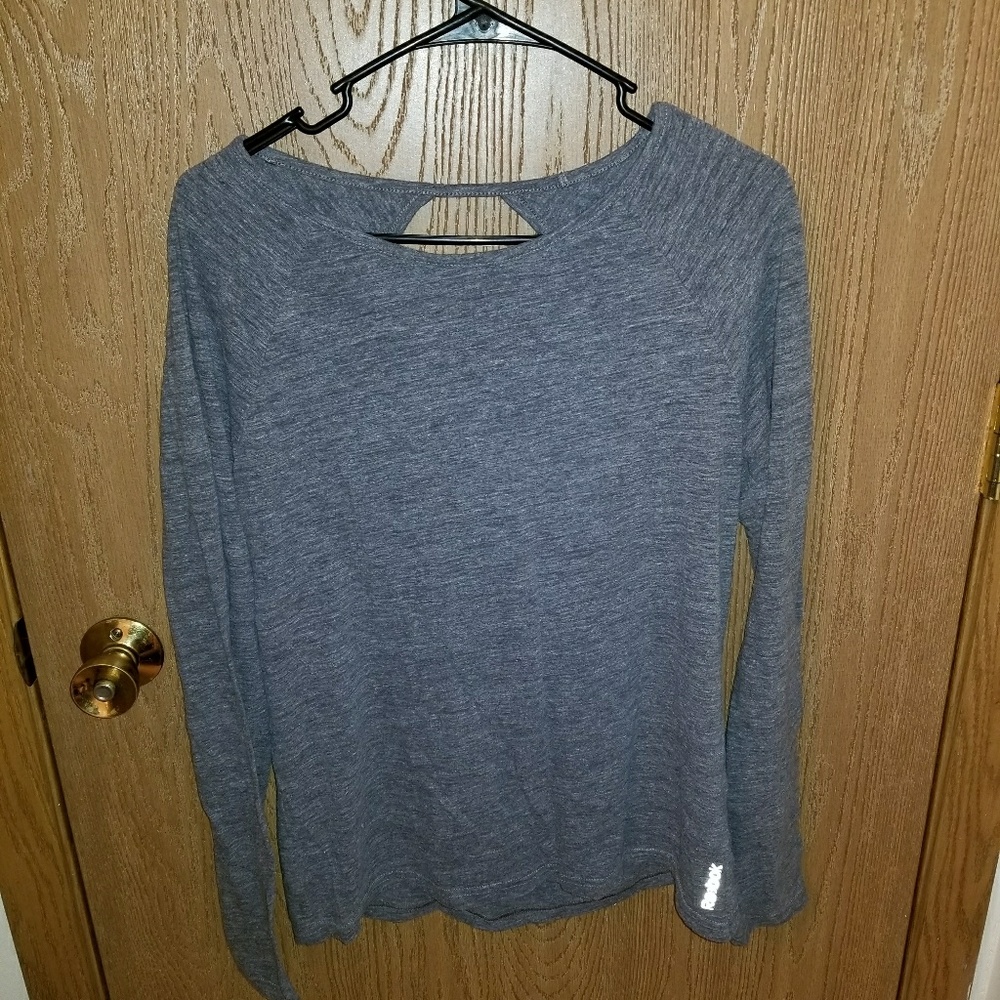 Reebok open back long sleeve